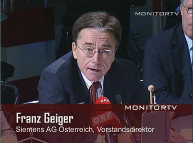 Franz Geiger, Siemens