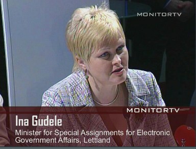 Ina Gudele, Minister E-Government Lettland